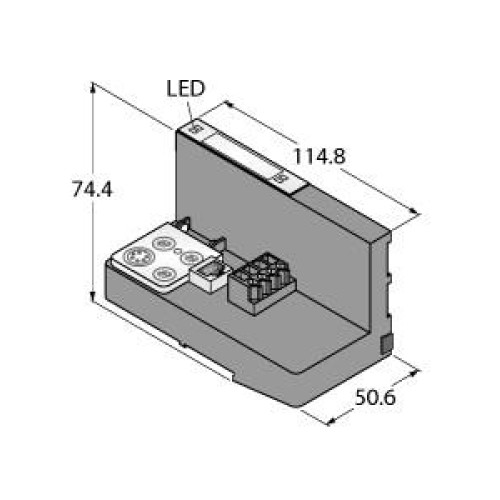 CODESYS 2 Programmable Gateway for the BL20 I/O System, Interface for Modbus TCP