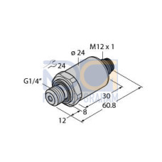 Pressure Transmitter, With Current Output (2-Wire)