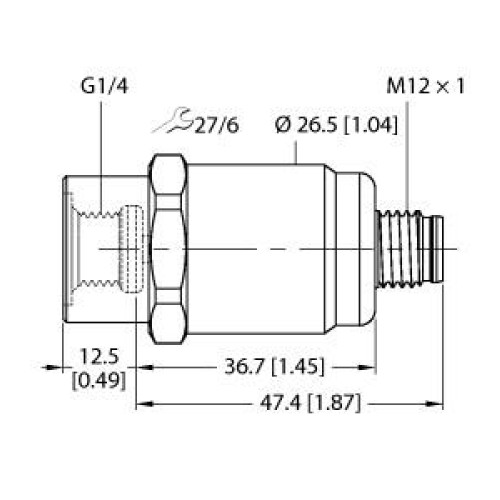 Pressure Transmitter, With Current Output (2-Wire)