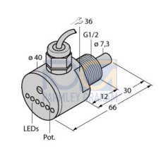Flow Monitoring, Immersion Sensor with Integrated Processor