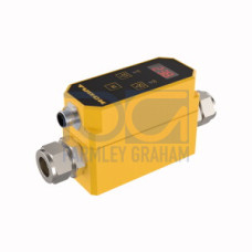 Flow Rate Measurement, Inline Sensor with Integrated Processor