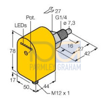 Flow Monitoring, Immersion Sensor with Integrated Processor