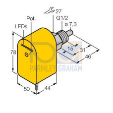 Flow Monitoring, Immersion Sensor with Integrated Processor