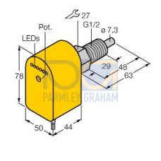 Flow Monitoring, Immersion Sensor with Integrated Processor