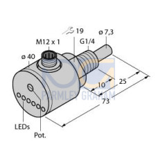 Flow Monitoring, Immersion Sensor with Integrated Processor