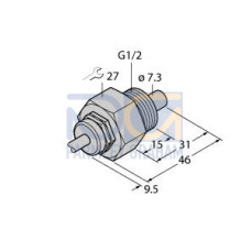 Flow Monitoring, Immersion Sensor without Integrated Processor