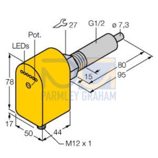 Flow Monitoring, Immersion Sensor with Integrated Processor
