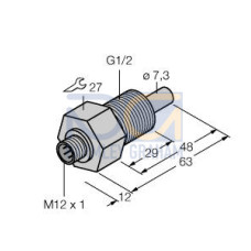 Flow Monitoring, Immersion Sensor without Integrated Processor