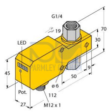 Flow Monitoring, Inline Sensor with Integrated Processor