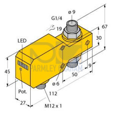 Flow Monitoring, Inline Sensor with Integrated Processor