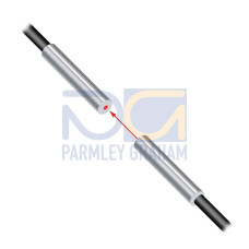 Plastic Fiber, Opposed Mode, Core Dia.: 1, Fiber Length 2 m, Ferrule, DuraBend, Free cut