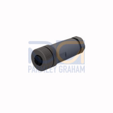 Field-Wireable Connector, Female Connector M12&nbsp;&times;&nbsp;1, Straight