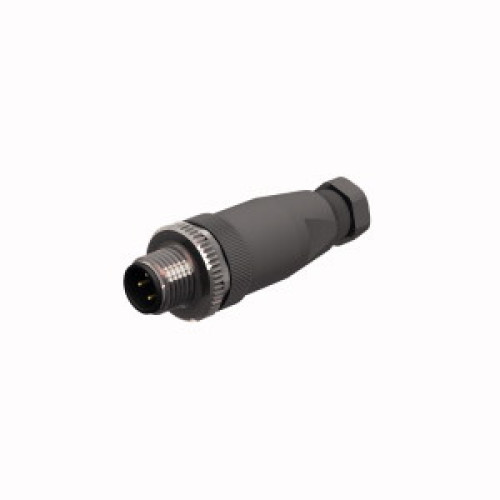 Field-Wireable Connector, Male Connector M12&nbsp;&times;&nbsp;1, Straight