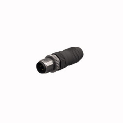 Field-Wireable Connector, Male Connector M12&nbsp;&times;&nbsp;1, Straight