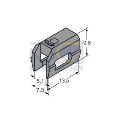 Accessories, Mounting Bracket, For Dovetail Groove Cylinders