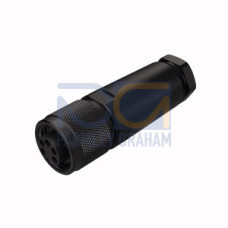 Field-Wireable Connector, 7/8? Power, 7/8? Female, Straight