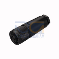 Field-Wireable Connector, 7/8? Female, Straight