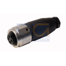Field-Wireable Connector, 7/8? Female, Straight