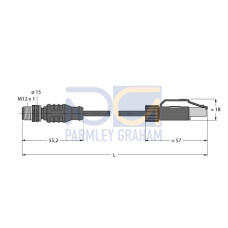 Industrial Ethernet Cable, Extension Cable