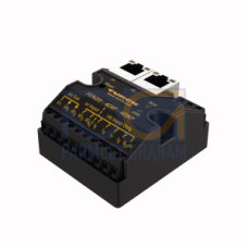 Compact IP20 multiprotocol Ethernet I/O module, 4 digital inputs, 4 universal di