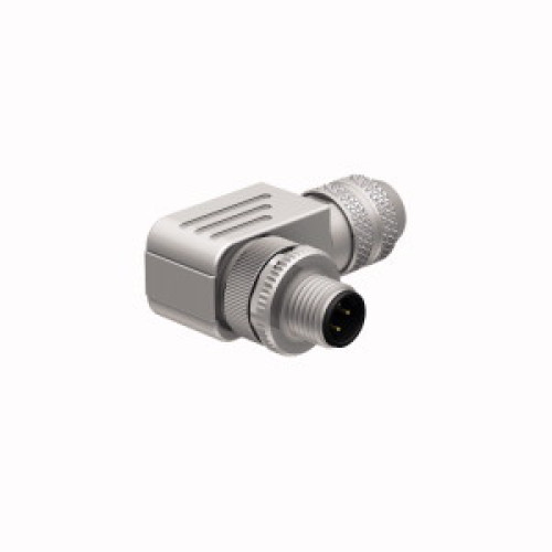 Field-Wireable Connector, Male Connector M12&nbsp;&times;&nbsp;1, Angled