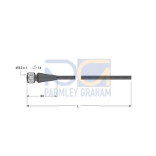 Food & Beverage Hygienic, PVC, Connection Cable