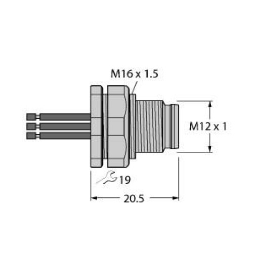 Accessories for Fieldbus Systems, Flange