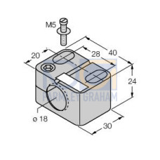 Mounting Accessories, ?Mounting Clip for M18 Design, , With dead