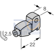 Mounting Accessories, Mounting Bracket, For Profile Cylinders with External Dovetail