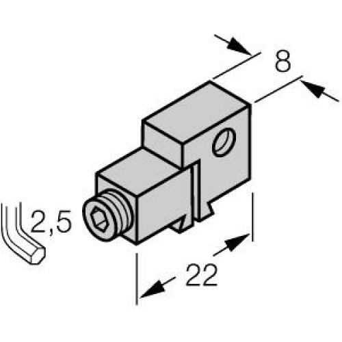 Accessories, Mounting Bracket, For Dovetail Groove Cylinders or T-groove Cylinde