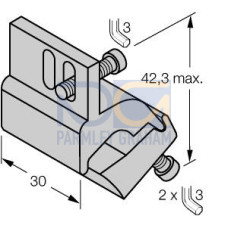 Mounting Accessories, Mounting Bracket, For Tie-Rod Cylinders, Mounting on