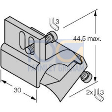 Mounting Accessories, Mounting Bracket, For Tie-Rod Cylinders, Mounting on