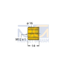 Accessories for Actuator/Sensor Cables, End Cap M12