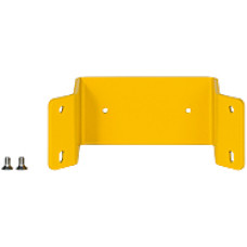 Mounting bracket for corner mounting outer edge