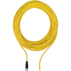 Special connection cable Advanced PSENscan PUR yellow RAL1003 17- pin socket straight M12