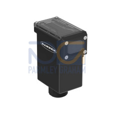 Wireless Q45 2.4 GHz Node 65 mW, Diffuse Photoelectric Sensor, 300 (10 in), D Cell Battery Not Included