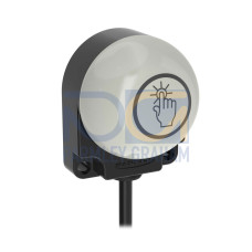 K50 Series EZ-LIGHT: 3-Color Touch Sensor Gen 2 Flat Pack, Voltage: 12-30 V dc, Housing: Polycarbonate, IP67 IP69K, Input: PNP (NO), Colors: Green Red Yellow, 150 (6 in) 5-pin M12 PVC Pigtail QD