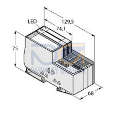 Set for Simple I/O Communication via Ethernet Modbus/TCP/ EtherNet/IP/Profinet i
