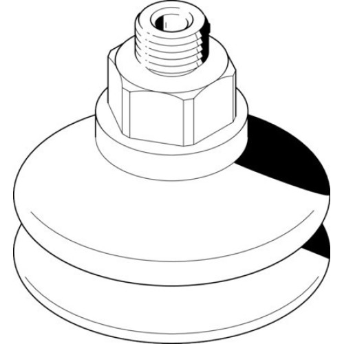 ESS-50-BT-M10 Suction cup complete