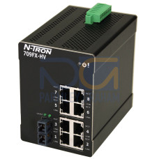 709FX HV Managed Industrial Ethernet Switch, SC 15km