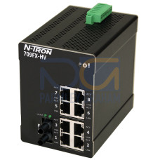 709FX HV Managed Industrial Ethernet Switch, ST 15km