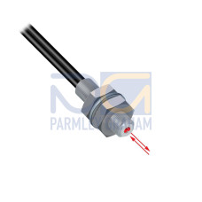 Plastic Fiber, Diffuse Reflective, Core Dia.: 0.5, Fiber Length 5 m, Thread, Free cut