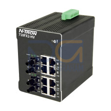 710FX2 HV Managed Industrial Ethernet Switch, ST 80km