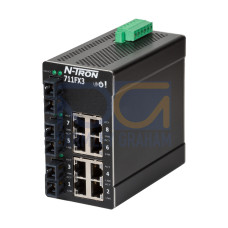 711FX3 Managed Industrial Ethernet Switch, SC 2km