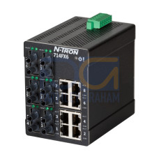 714FX6 Managed Industrial Ethernet Switch, ST 80km