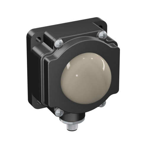 K80 Series EZ-LIGHT: 2-Color General Purpose Indicator, Voltage: 18-30 V dc, Housing: Polycarbonate, IP67, Input: PNP, Colors: Red Yellow, M12 Integral QD