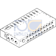 VABM-L1-18W-G38-4-G Manifold rail