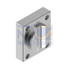 Bracket: Mounting for Q45 VA, Curved Survace Surface Magnet Mount, Stainless Steel
