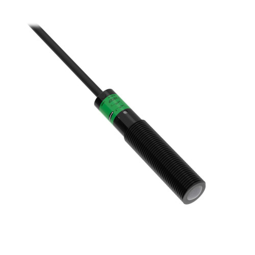 S12 Series: Emitter, Range: 15 m, Input: 10-30 V dc, Output: Not Applicable, 150 (6 in) M8 Pigtail QD