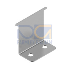 Bracket: Side-mounting bracket, Eliminates need for DIN rail, 19-ga. Stainless Steel, Used with R55F, DF-G1, D10, D12